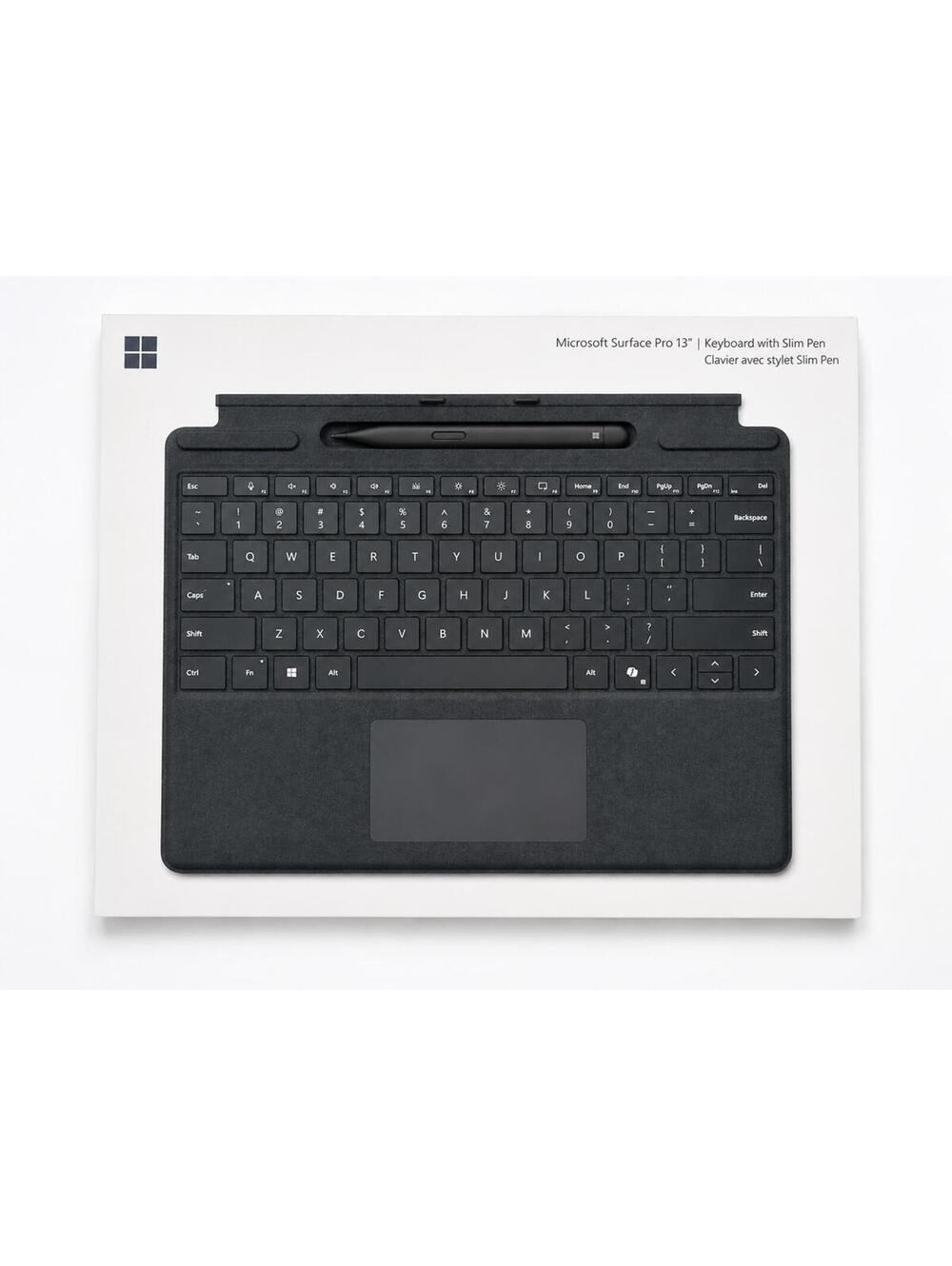 Microsoft Surface Pro 13” Keyboard with Slim Pen Black Alcantara | New Sealed